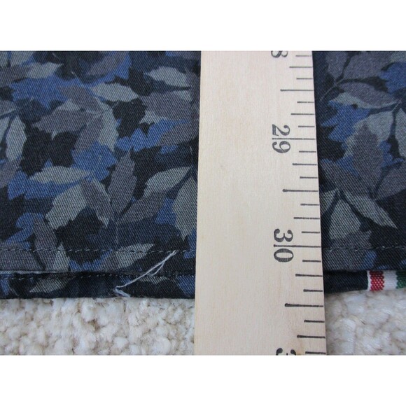 Tintoria Mattei 954 Shirt Mens 44 17.5 Extra Large XL Slim Floral Graphic Print - Picture 11 of 13